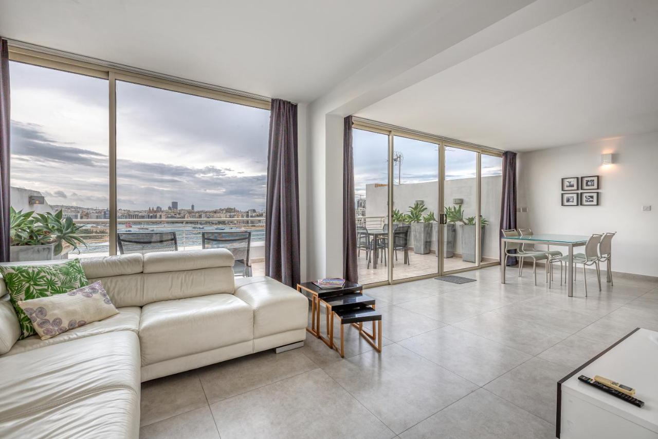 49/3 Seafront Duplex Penthouse In Valletta Exterior photo